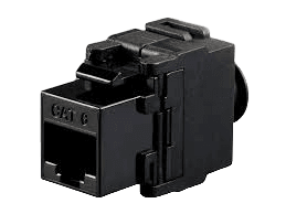 Datacom DC-MJRJ-C6-BK Cat6 UTP 180° Keystone Jack