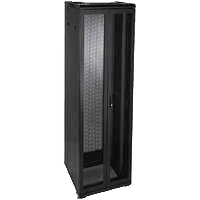 Excel CR 15U 600W 600D Black Floor-Standing Cabinet – 542-1566-GSBN-BK-FP