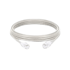 ExTell - CAT 6, UTP 24AWG LSZH Patch Cord, 50um - E6XULI4-U05-WH
