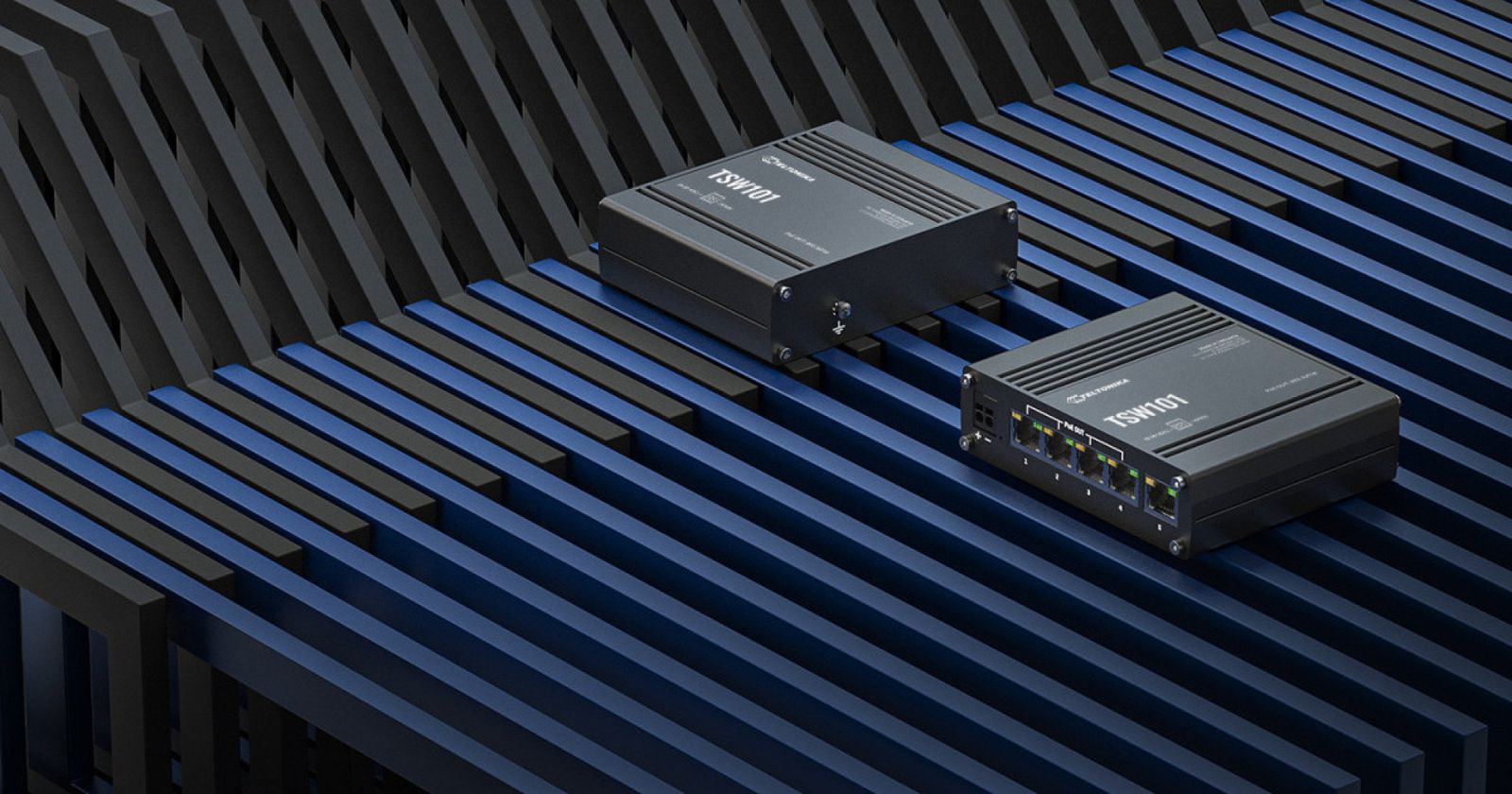 Teltonika TSW101 Automotive Gigabit 4-Port PoE+ Switch