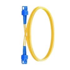 Metacom - Patchcord Singlemode Duplex SC - SC Yellow 1m 2mm LSZH - MCD-2OS2-S1S1-001
