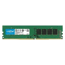 Crucial Desktop Memory, 32GB Capacity, DDR5-5600 Speed, UDIMM Module Type, Voltage of 1.1V, Green