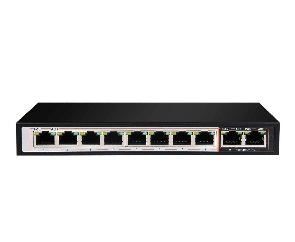 D-Link DGS-F1100-10PSE 8-Port Surveillance PoE Switch