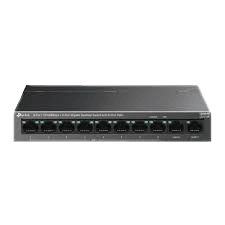 TP-Link LS1210P 10-Port 8-PoE+ Fast Ethernet Switch